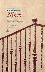 Portada de la antología "Niñez" (Calambur Ed.).