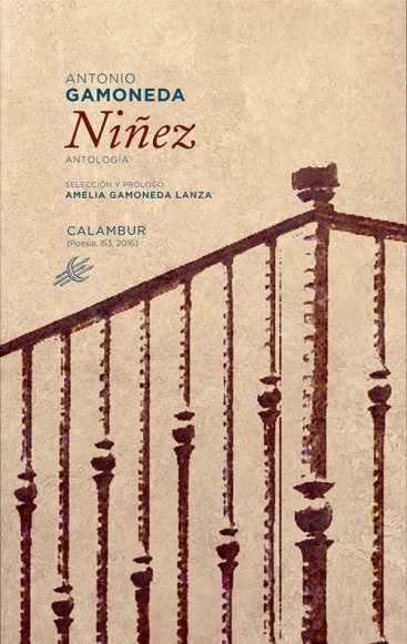 Portada de la antología "Niñez" (Calambur Ed.).